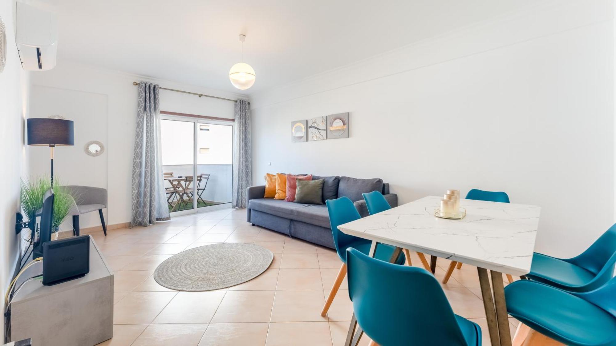 Sunny Retreat With Pool And Balcony By Lovelystay Albufeira Luaran gambar